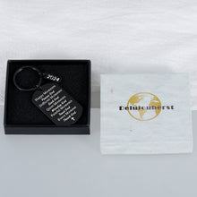 Load image into Gallery viewer, Baptism Gifts for Women Men Christian Bible Verse Religious Gift for Friends Faith Keychain 2024 Graduation Gift for Him Her High School Student Son Daughter Birthday First Communion Gift for Girl Boy