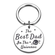 Load image into Gallery viewer, Best Dad Gifts for Men Father Gifts from Wife Kids Children Dad Daddy Gifts Keychain from Son Daughter Pregnancy Announcement Gift for Dad Husband Gifts for Him Birthday Father's Day Gift