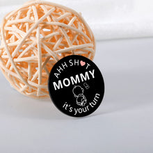 Load image into Gallery viewer, Baby Decision Coin for New Mom Dad Parent to Be Gifts for Women Men Valentine's Day Baby Pregnancy Gifts Birthday Gift for Newborn Boy Girl First Time Fathers Mothers Day Gift Double-Sided