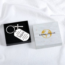 Load image into Gallery viewer, Bible Verse Keychain Christian Religious Gifts for Women Men Christmas Stocking Stuffers for Husband Wife Inspirational Birthday Baptism Gifts for Son Daughter Faith First Communion Gifts for Girl Boy