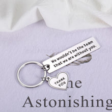 Load image into Gallery viewer, Appreciation Gifts for Coworkers Women Men Employees Coach Boss Farewell Going Away Gift Retirement Gifts for Team Player Work Bestie Company Gifts for Staff Office Teamwork Thank You Keychain