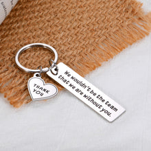 Load image into Gallery viewer, Appreciation Gifts for Coworkers Women Men Employees Coach Boss Farewell Going Away Gift Retirement Gifts for Team Player Work Bestie Company Gifts for Staff Office Teamwork Thank You Keychain