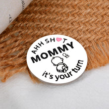 Load image into Gallery viewer, Baby Decision Coin for New Mom Dad Baby Pregnancy Gifts Parent to Be Gifts for Women Men Christmas Stocking Stuffer Birthday Gift for Newborn Boy Girl First Time Fathers Mothers Day Gift Double-Sided