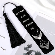 Load image into Gallery viewer, Space Fan Bookmarks Book Lover Gifts for Women Men Birthday Christmas Gifts for Book Reader Bookworms Space Stary Night Bookmark Unique Book Mark for Boys Girls Students