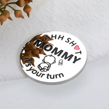 Load image into Gallery viewer, Baby Decision Coin for New Mom Dad Baby Pregnancy Gifts Parent to Be Gifts for Women Men Christmas Stocking Stuffer Birthday Gift for Newborn Boy Girl First Time Fathers Mothers Day Gift Double-Sided