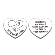 Load image into Gallery viewer, Appreciation Gifts Pocket Hug Token for Best Friend Birthday Christmas Gifts for Women Men Coworker Leaving Going Away Gifts for Friend Son Daughter Cheer Up Divorce Gifts for Women Stocking Stuffers