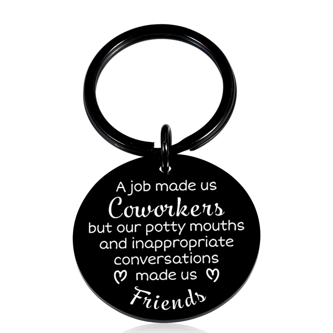 Coworker Employee Appreciation Gifts for Women Work Bestie Friends Colleague Coworker Leaving Birthday Thank You Gifts for Boss Lady Leader Manager Retirement Going Away Goodbye Gift Keychain