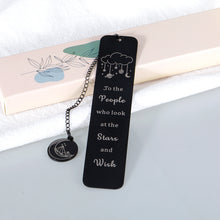 Load image into Gallery viewer, Inspirational Bookmark Gift for Women Men Acotar Merchandise Bookish Gifts Book Mark for Book Lovers Fans Readers Gratitude Bookmark Birthday Christmas Gift for Female Male Friends 1 PCS Double-Sided
