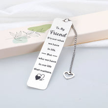 Load image into Gallery viewer, Friendship Gifts for Women Men Best Friend BFF Bestie Gifts for Girls Boys Graduation Gifts for Her Him Birthday Christmas Funny Friend Bookmarks for Teens True Friends Sister Bookmark for Book Lover
