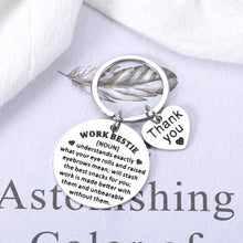 Load image into Gallery viewer, Delujouberst Work Bestie Gifts for Women Best Friend Boss Day Gifts for Men Coworker Leaving Going Away Farewell Retirement Gifts Thank You Gifts for Boss Lady Birthday Christmas Stocking Stuffer
