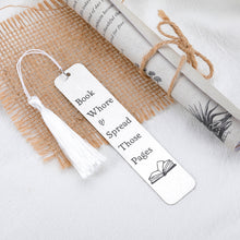 Load image into Gallery viewer, Funny Bookmark Gifts for Women Men Spicy Reading Gifts Gag Bookish Bookmarks for Him Her Readers Baptism Inspirational Gifts for Friend Adults Graduation Gift for Teen Girl Birthday Christmas Gifts
