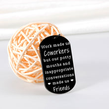 Load image into Gallery viewer, Coworker Gifts for Women Friendship Gifts for Best Friends Work Bestie Gifts for Colleague Keychain Gifts for Men New Office Gifts Going Away Leaving Gifts for Coworker Birthday Boss Day Gifts
