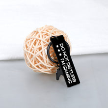 Load image into Gallery viewer, Gaming Gifts for Teen Boys Gamer Gifts for Men Stocking Stuffers Best Boyfriend Gifts from Girlfriend Funny Novelty Enthusiast Gifts Do Not Disturb I&#39;m Gaming Keychain for Son Brother Husband Birthday
