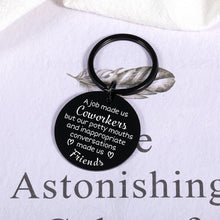 Load image into Gallery viewer, Coworker Employee Appreciation Gifts for Women Work Bestie Friends Colleague Coworker Leaving Birthday Thank You Gifts for Boss Lady Leader Manager Retirement Going Away Goodbye Gift Keychain
