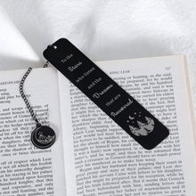 Load image into Gallery viewer, Inspirational Bookmark Gift for Women Men Acotar Merchandise Bookish Gifts Book Mark for Book Lovers Fans Readers Gratitude Bookmark Birthday Christmas Gift for Female Male Friends 1 PCS Double-Sided
