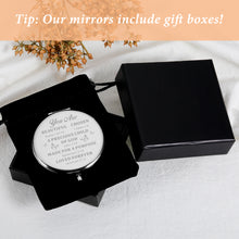 Load image into Gallery viewer, Christmas Stocking Stuffers for Women Men Religious Christian Bible Verse Compact Makeup Mirror for Women Faith Baptism Graduation Xmas Gift for Her Teen Girls Daughter Friends Coworker Boss Lady
