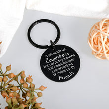 Load image into Gallery viewer, Coworker Employee Appreciation Gifts for Women Work Bestie Friends Colleague Coworker Leaving Birthday Thank You Gifts for Boss Lady Leader Manager Retirement Going Away Goodbye Gift Keychain

