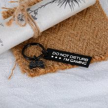 Load image into Gallery viewer, Gaming Gifts for Teen Boys Gamer Gifts for Men Stocking Stuffers Best Boyfriend Gifts from Girlfriend Funny Novelty Enthusiast Gifts Do Not Disturb I&#39;m Gaming Keychain for Son Brother Husband Birthday
