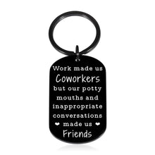 Load image into Gallery viewer, Coworker Gifts for Women Friendship Gifts for Best Friends Work Bestie Gifts for Colleague Keychain Gifts for Men New Office Gifts Going Away Leaving Gifts for Coworker Birthday Boss Day Gifts

