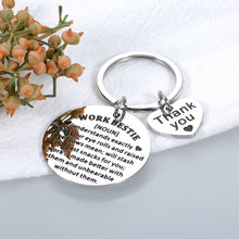 Load image into Gallery viewer, Delujouberst Work Bestie Gifts for Women Best Friend Boss Day Gifts for Men Coworker Leaving Going Away Farewell Retirement Gifts Thank You Gifts for Boss Lady Birthday Christmas Stocking Stuffer
