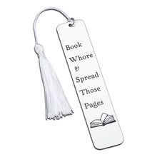 Load image into Gallery viewer, Funny Bookmark Gifts for Women Men Spicy Reading Gifts Gag Bookish Bookmarks for Him Her Readers Baptism Inspirational Gifts for Friend Adults Graduation Gift for Teen Girl Birthday Christmas Gifts
