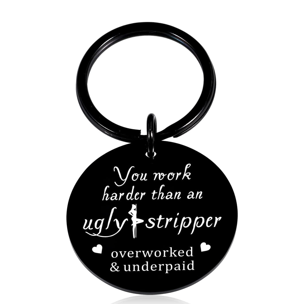 Funny Office Gifts for Coworker Women Stocking Stuffers Boss Day Gifts for Men Boss Employee Appreciation Thank You Gift Work Bestie Keychain for Friends Colleague Going Away Retirement Birthday Gifts