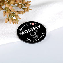 Load image into Gallery viewer, Baby Decision Coin for New Mom Dad Parent to Be Gifts for Women Men Valentine&#39;s Day Baby Pregnancy Gifts Birthday Gift for Newborn Boy Girl First Time Fathers Mothers Day Gift Double-Sided
