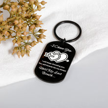 Load image into Gallery viewer, I Choose You Gifts Keychain for Boyfriend Husband Birthday Gifts for Girlfriend Wife Christmas Stocking Stuffers Groom Fiance Gifts for Him Her Anniversary Wedding Gifts for Couples Jewelry Two-Sided
