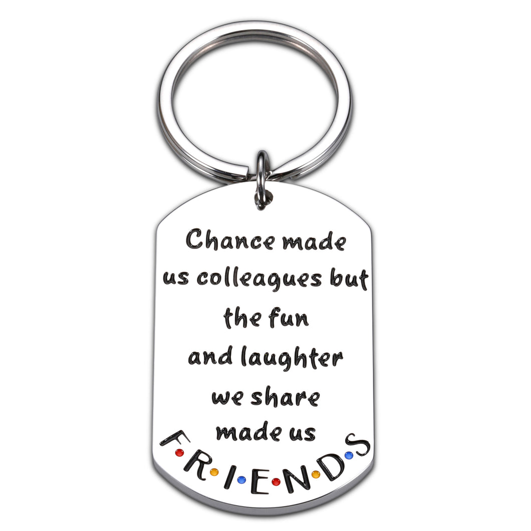 Coworkers Christmas Retirement Gifts for Women Mens Boss Day Keychain for Mentor Leader Birthday Thank you Employee Appreciation Gifts for Female Male Colleagues Best Friends Farewell Leaving Presents