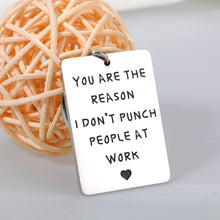 Load image into Gallery viewer, Coworker Leaving Gift for Women Men Keychain, Appreciation Gift for Employee Office Staff, Farewell Going Away Gift for Boss Male Female Manager,Retirement Birthday Christmas Gift for Colleague Friend
