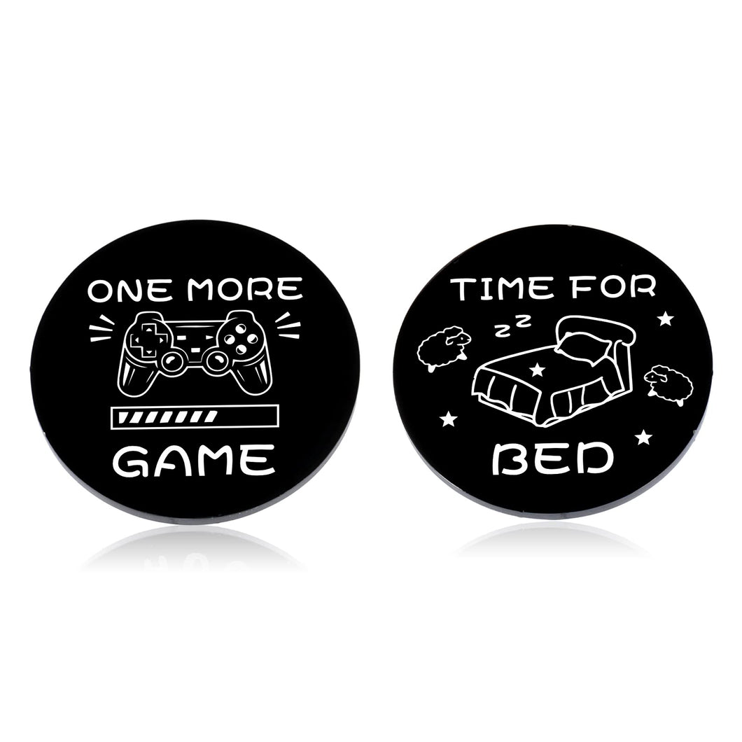 Christmas Stocking Stuffer for Boyfriend Birthday Gift for Husband Funny Decision Maker Coin Gift for Gamer Teen Boy Son Men Best Friend Game Lover Gift Valentines Day Gift for Gaming Son Daughter Kid