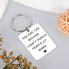 Load image into Gallery viewer, Coworker Leaving Gift for Women Men Keychain, Appreciation Gift for Employee Office Staff, Farewell Going Away Gift for Boss Male Female Manager,Retirement Birthday Christmas Gift for Colleague Friend
