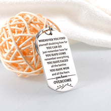 Load image into Gallery viewer, Christmas Stocking Stuffers for Teen Boys Gifts, Inspirational Keychain for Son, Valentine&#39;s Day Gifts for Son from Mom, Birthday Gifts for Son in Law Adults, Graduation Gifts for Stepson Son from Dad

