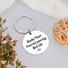 Load image into Gallery viewer, Coworker Leaving Gifts for Women Men Appreciation Keychain Gift for Employee Office Staff Farewell Going Away Gift for Boss Male Female Manager Retirement Birthday Christmas Gift for Colleague Friends
