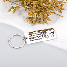Load image into Gallery viewer, Christmas Stocking Stuffers Gifts Key Chain for Women Men Him Her Birthday Relaxation Gifts for Women Friends Coworker Coffee Lover Gifts for Family Office Cheer Up Gifts Hip Hop Jewelry Inspirational
