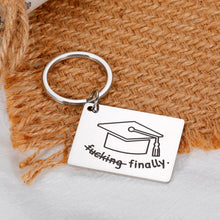 Load image into Gallery viewer, Funny Graduation Gifts for Him Her High School College Student Class of 2022 Graduation Gifts for Graduates Medical School Nurse Student Master Degree PhD Graduation Announcements 2022 Senior Keychain
