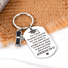 Load image into Gallery viewer, College Graduation Gifts for Her Him 2022, Inspirational Grad Gifts Keychain for Women Men, High School 8th Grade Graduation Gift for Girl Boy Son Daughter Friend, Class of 2022 Graduation Party Favor
