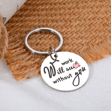 Load image into Gallery viewer, Coworker Leaving Going Away Farewell Gifts for Women Men Social Worker Employee Appreciation Gifts for Coworker Colleague Boss Leader Work Team Retirement Gifts for Him Her Mom Dad Retiree Keychain
