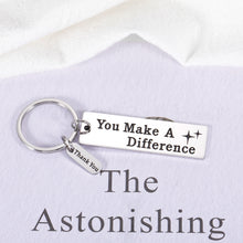 Load image into Gallery viewer, Coworker Teacher Employee Appreciation Gift Keychain for Bosses Day Thank You Retirement Gifts for Women Men Colleagues Coworker Nurse Coach Christmas Stocking Stuffers Graduation Presents
