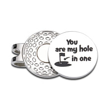 Load image into Gallery viewer, Christmas Stocking Stuffers for Men Valentine&#39;s Day Gifts for Him Golf Lover Gifts Golf Accessories for Men Golf Ball Marker for Husband Boyfriend Birthday Father‘s Day Golfer Magnetic Hat Clip
