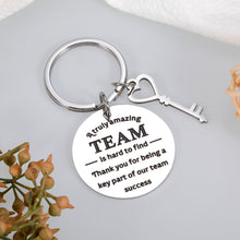 Load image into Gallery viewer, Coworker Colleague Keychain Gift Leaving Going Away Farewell Good Bye Retirement Thank You Appreciation Birthday Office Holiday Christmas Thanksgiving Inspirational Gift for Women Men Female Male Boss
