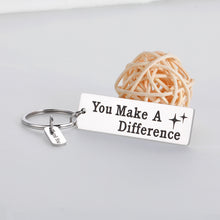 Load image into Gallery viewer, Coworker Teacher Employee Appreciation Gift Keychain for Bosses Day Thank You Retirement Gifts for Women Men Colleagues Coworker Nurse Coach Christmas Stocking Stuffers Graduation Presents
