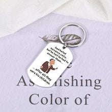 Load image into Gallery viewer, Funny Dad Gifts Keychain, Fathers Day Dad Gifts from Daughter Wife Son Kids, Step Dad Father in Law Gifts for Dad, Stepdad Father&#39;s Day Birthday Gifts for Husband Grandpa, Father of the Bride Gifts
