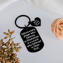 Load image into Gallery viewer, Coach Thank You Gifts for Basketball Coach Sport Coach Cheer Coach Gift Keychain for Soccer Football Coach Volleyball Baseball Coach Retirement Christmas Going Away Gift for Coach Appreciation Keyring
