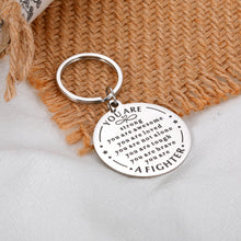 Load image into Gallery viewer, Get Well Soon Gifts for Women Men After Surgery Breast Cancer Survivor Gifts Keychain for Birthday Christmas Gifts for Friends Coworker Leaving Stocking Stuffers You are Awesome Appreciation Gifts

