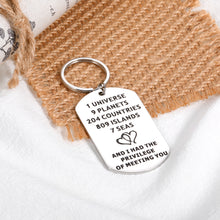 Load image into Gallery viewer, Couple Gifts Keychain for Boyfriend Husband Birthday Gifts for Him Her Anniversary Christmas Gifts for Husband Wife Birthday Ideas Bride Groom Couple Gifts Wedding Day Keepsake
