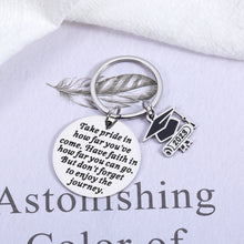 Load image into Gallery viewer, Christmas Stocking Stuffer Gifts for Boy Girl Son Daughter Keychain Inspirational Graduation Gifts for Him Her Class of 2023 Grad Ph.D Master Degree Gifts for College Senior High School Student Nurse
