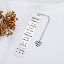 Load image into Gallery viewer, Inspirational Bookmarks for Women Men Book Lovers, Christmas Stocking Stuffers for Teen Girls Boys, Birthday Gifts for Son Daughter, Teacher Appreciation Gifts Thank You Graduation Gift for Her Him
