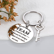 Load image into Gallery viewer, Coworker Colleague Keychain Gift Leaving Going Away Farewell Good Bye Retirement Thank You Appreciation Birthday Office Holiday Christmas Thanksgiving Inspirational Gift for Women Men Female Male Boss
