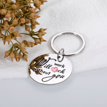 Load image into Gallery viewer, Coworker Leaving Going Away Farewell Gifts for Women Men Social Worker Employee Appreciation Gifts for Coworker Colleague Boss Leader Work Team Retirement Gifts for Him Her Mom Dad Retiree Keychain

